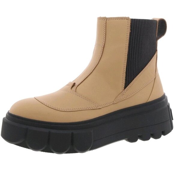 Sorel Caribou X Chelsea Waterproof Platform Leather WP Boots Womens Sz 10 (B,M) - Picture 4 of 16